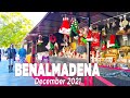 Benalmadena Town Walking Tour in December 2021, Malaga, Costa del Sol, Spain [4K]