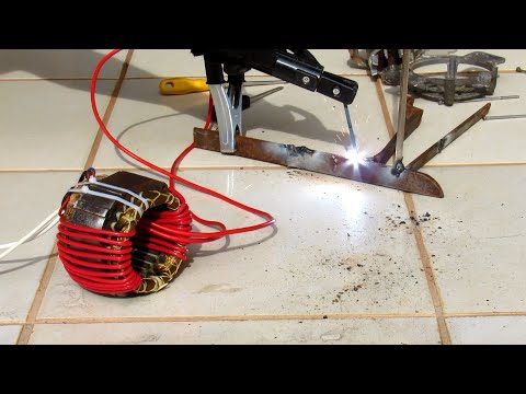 Washing Machine Motor Turned Into a Welding Machine - New Technology