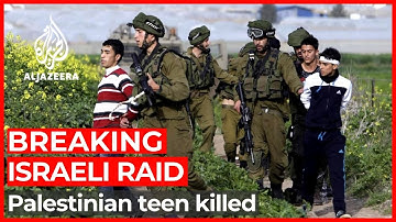 Palestinian teen killed in Israeli raid in occupied West Bank