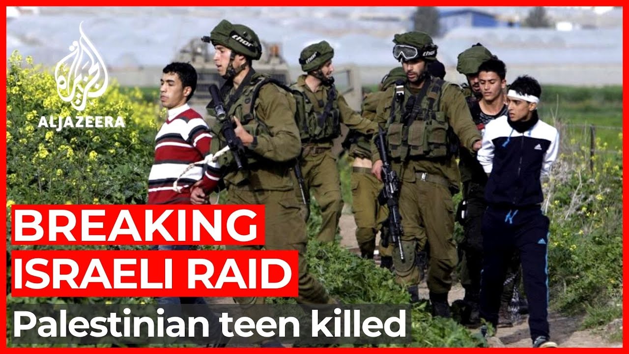 مقتل مراهق فلسطيني في غارة إسرائيلية بالضفة الغربية المحتلة