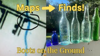 Using an Old 1800s Map to Find Hidden History! 