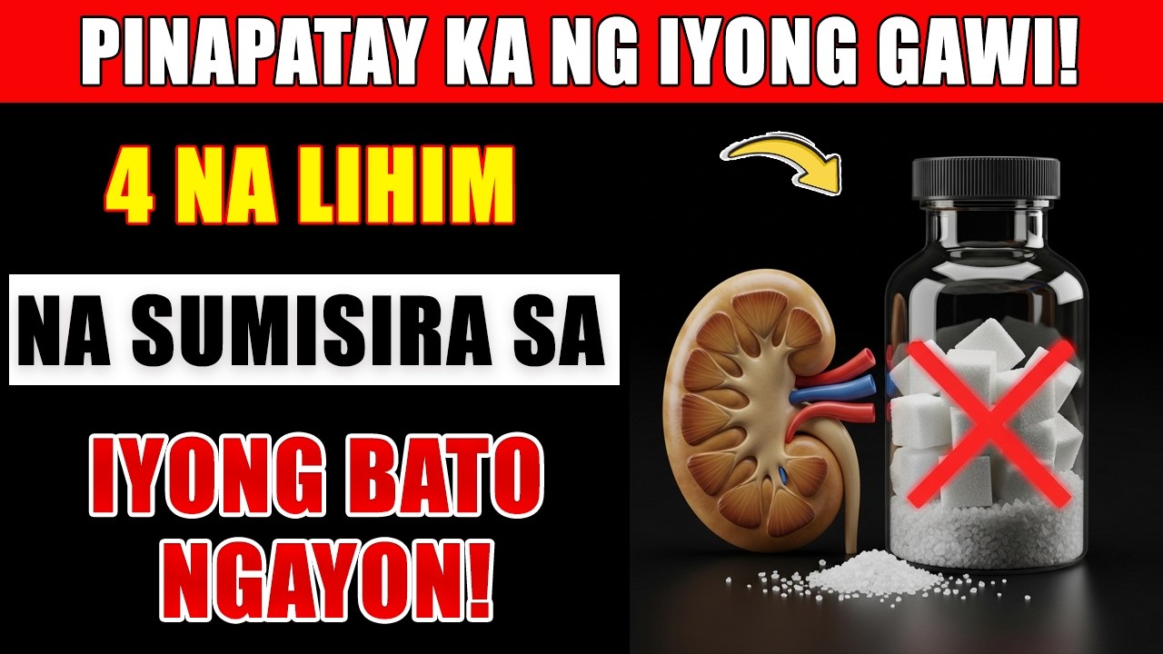 Sira na ba ang Bato Mo? 4 Lihim na Lason na Sumisira sa Iyong Bato