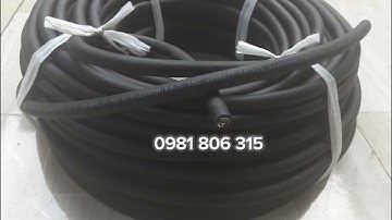 Cáp cao su lõi bố, cap dien vo cao su chiu luc bang bo, cap cao su han quoc, cap cao su 3cx2.5 + 1.5