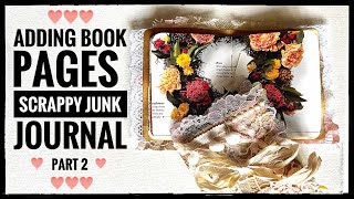 Junk Journal Page Ideas - Scrappy Junk Journal Part 2