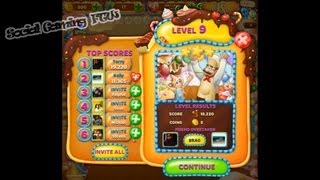 SocialGamingFTW - Candy Bubble Rush - Level 9 - 3 Star! - NO Boosters!