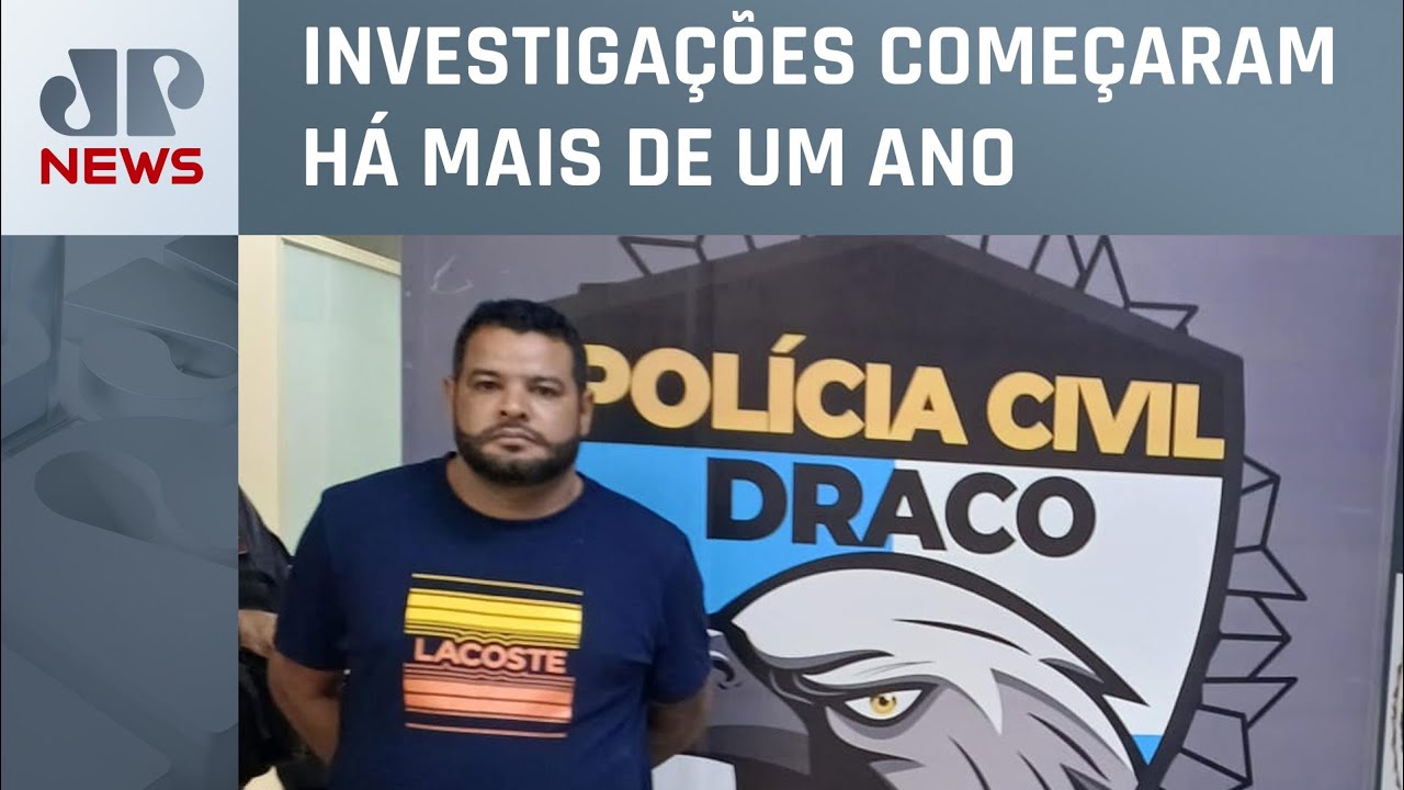 Chefe do tráfico de drogas da Bahia é preso no Rio de Janeiro