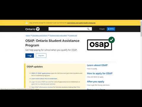 How to upload your OSAP documents