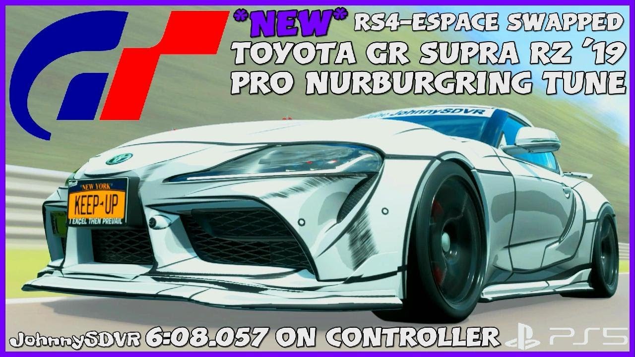 NEW* Gran Turismo 7 - SWAPPED Toyota GR Supra RZ '19 Pro Tune