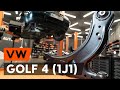 Как да сменим предни носач / предни носач на кола на VW GOLF 4 (1J1) [ИНСТРУКЦИЯ AUTODOC]