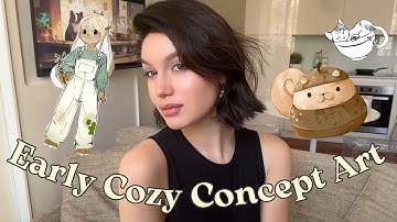 Early Concept Art for our Cozy Baking Game | Madame Fifi