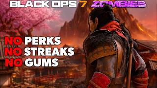 "KOWAKUJO" NO PERKS NO STREAKS NO GOBBLE GUMS EASTER EGG BOSS FIGHT BLACK OPS 7 ZOMBIES!