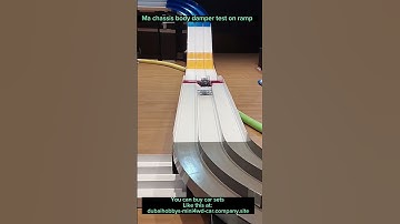 Testing tamiya mini 4wd open class ma chassis #car #damper #mini #mini4wd #racing #tamiyamini4wd