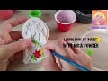 A different way to use mica powders  in resin