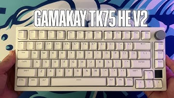 My NEW Favourite Keyboard! Gamakay TK75HE V2 Hall Effect Keyboard