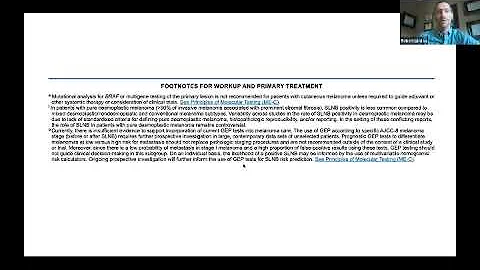 AHNS Virtual Tumor Board - Advances in the Management of Melanoma