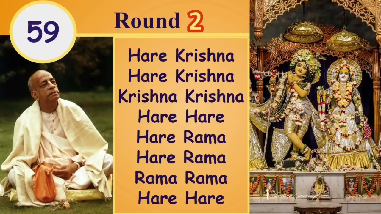 Chant with prabhupada (Fast chanting)