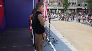 Afghanistan national anthem in Nottingham