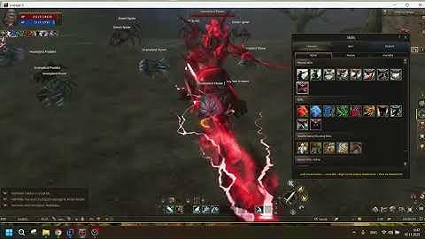 Lineage 2 DEV: New skills Samurai ( Essence).