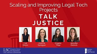 LSC Talk Justice Podcast - 118 - Why is Legal Aid Embracing AI Faster than Other Legal Professionals