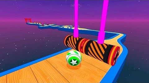 Sky Rolling Ball SpeedRun Gameplay Level 143