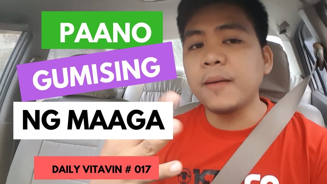 How To Wake Up Early | DailyVitavin 017