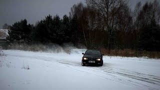 BMW e36 Snow Fun
