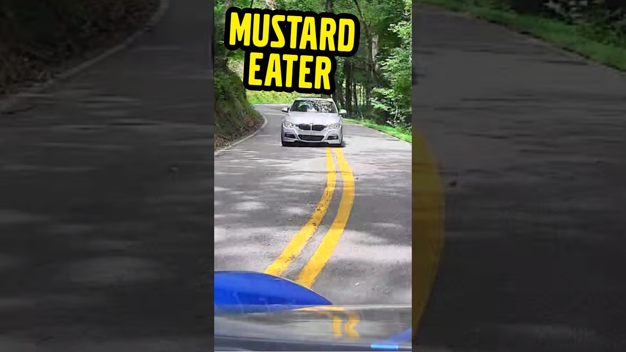 70mai Captures BMW Eating Mustard