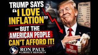 Trump Says “I Love Inflation” — But The American People Can't Afford It!