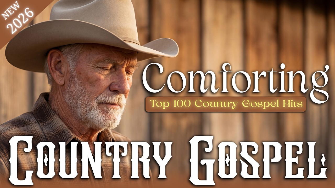 【𝑷𝑳𝑨𝒀𝑳𝑰𝑺𝑻】 Relaxing Classic Country Gospel ✝️🌾 Old Gospel Collection With Lyrics