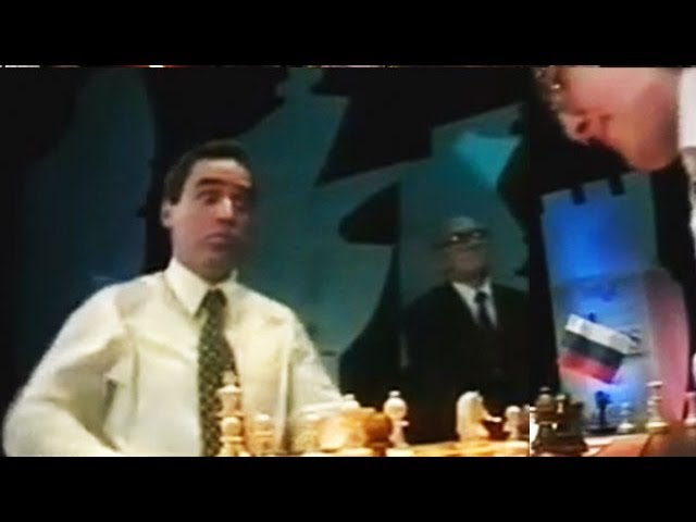 Signed Kasparov v Short 1987. Speed Chess Challenge. London -  Portugal