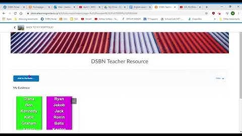 How to upload to My Portfolio in D2L