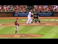 Aroldis Chapman steps to the plate for the first time