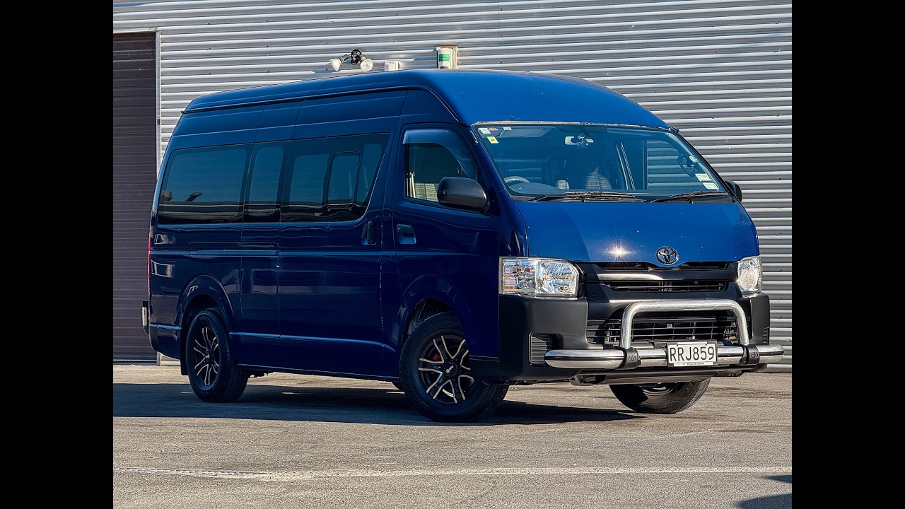 2017 Toyota Hiace ZX 3.0 Turbo Diesel | High Roof | Auto | Camper