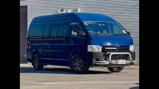 2017 Toyota Hiace ZX 3.0 Turbo Diesel | High Roof | Auto | Camper