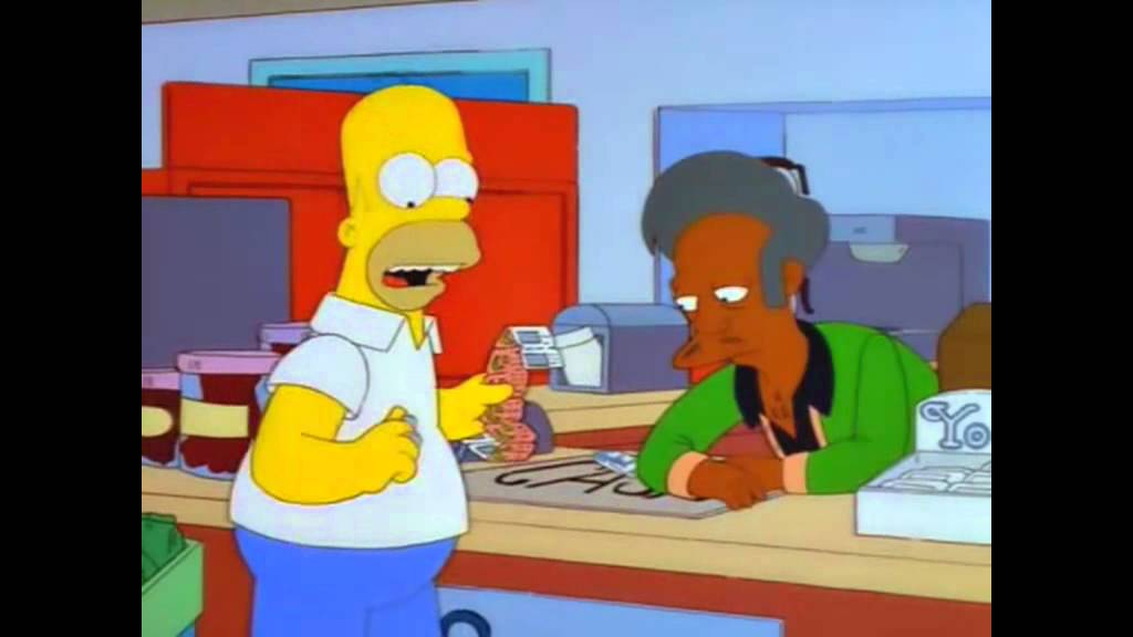 Simpsons Homer buys a Yodel YouTube