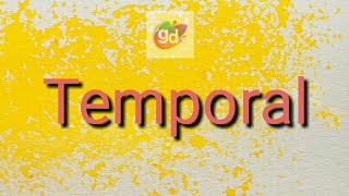 Temporal Opposite/Antonym Word with Meaning//Googul Dictionary//