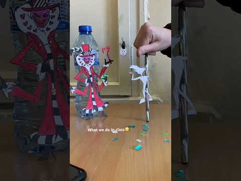 Had to do this trend real quick😅 #hazbinhotel #school #poison