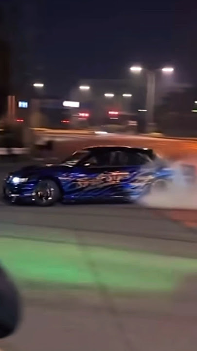 Japan Drift - Oi Wharf #3 🌊🚘💨#streetdrift #drift #jzx100 #drifting #japan#smoke #night