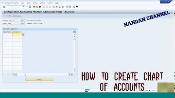 SAP- How to create chart of accounts SAP FiCO || Chart of accounts FICO