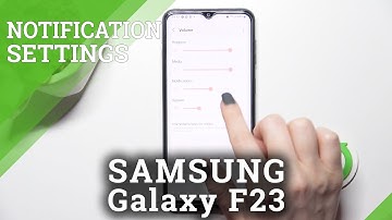 How to Mute Notifications Sound on SAMSUNG Galaxy F23 - Disable Notification Sounds