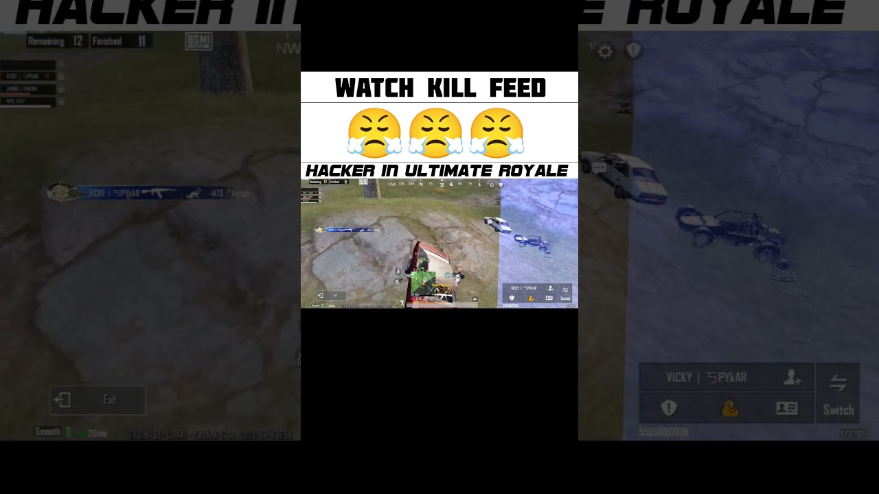 Hacker in ultimate royale 😱😱