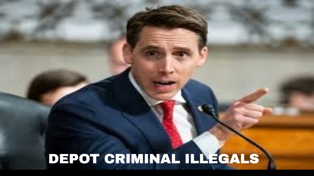 Senetor Josh Hawley confronts migrant crime denial