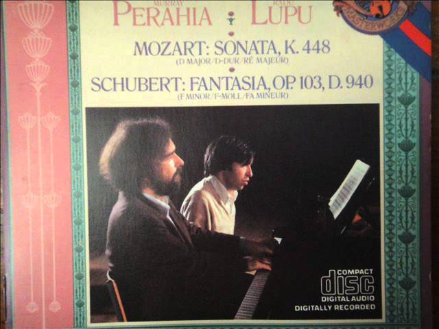 Schubert - Fantaisie pour piano à 4 mains : Murray Perahia / Radu Lupu