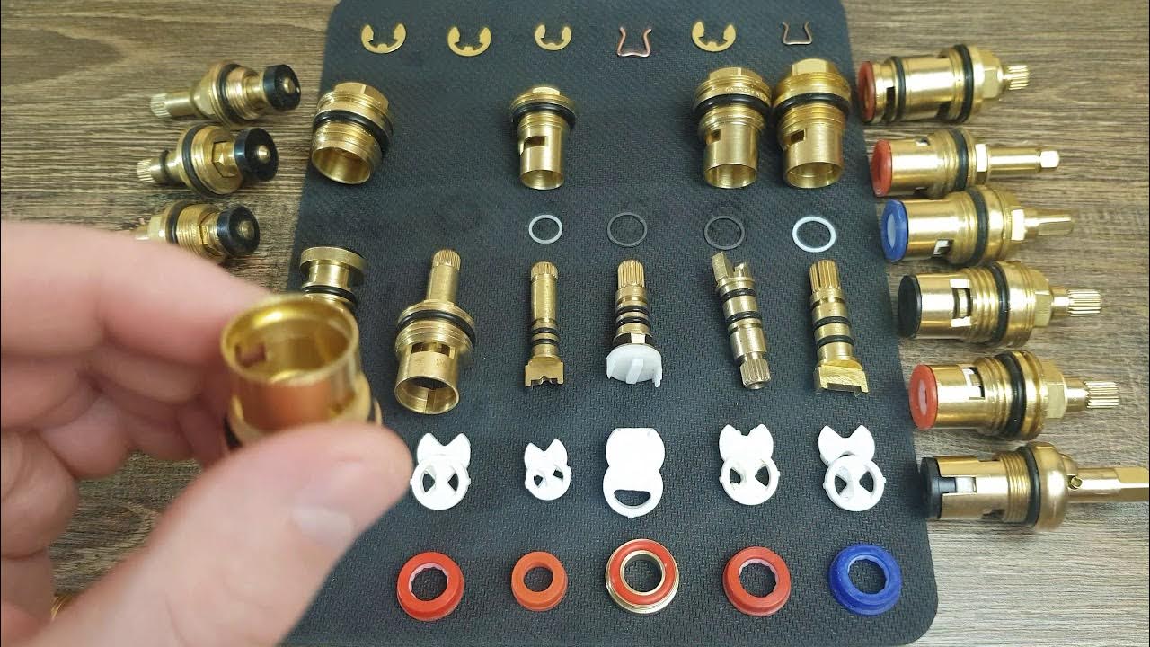 Кран букса. Керамика или резина? Что лучше? Как их ремонтировать? - YouTube