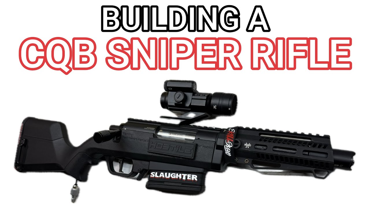Как собрать снайперскую винтовку для ближнего боя | Ares Amoeba Striker
