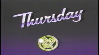 WUTV Buffalo 29 Movie Promo Lifeboat (May 1986)