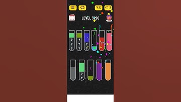 Water sort puzzle - Level 3290 #puzzle #games #level #watersortpuzzle #gaming #gameplay #level3290
