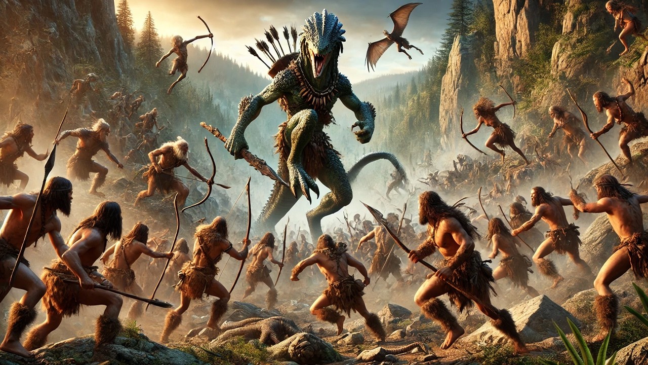 Le Grand Conflit Humain contre Reptilien : Le Jour où les Humains Ont Vaincu les Reptiliens 🛡️🛸 ARB