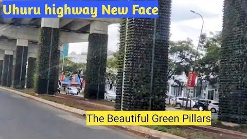 Random Video//Nairobi expressway//Beautification of Pillars