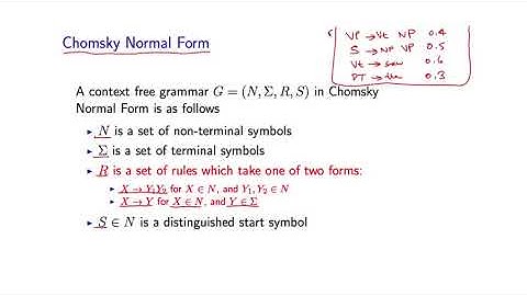 7 - 4  The CKY Parsing Algorithm (Part 1)